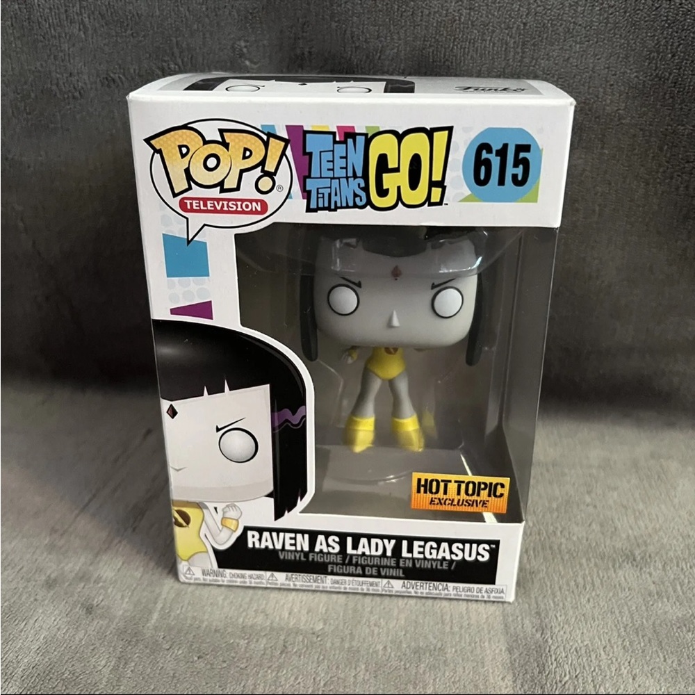 Funko POP! Teen Titans Go! - Raven As Lady Legasus #615 (Hot Topic Exclusive)